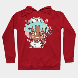 Little Devil! Nurse Seiza Anime Character T-Shirt Hoodie